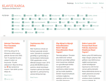 Tablet Screenshot of klavuzkarga.com